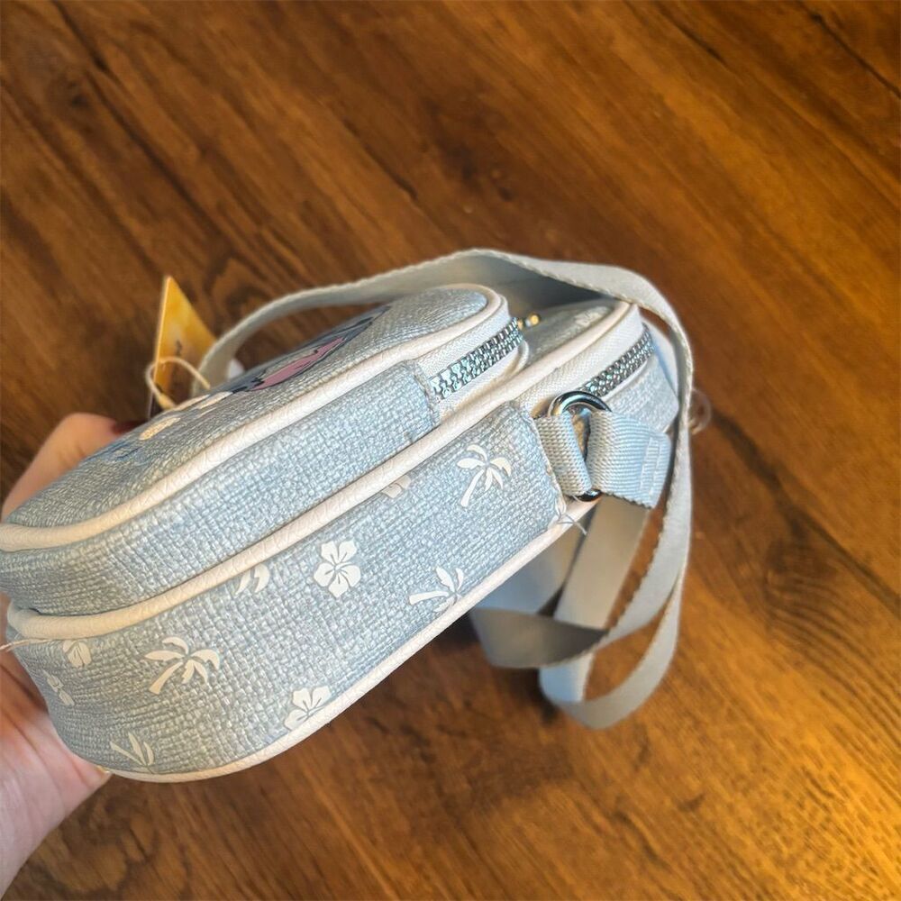 Disney X Primark Stitch Light Blue Crossbody Bag Unisex Adults - Picture 5 of 15